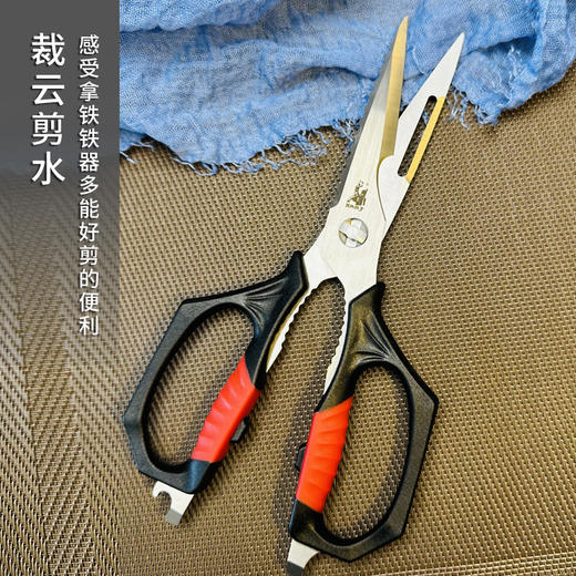 拿铁铁器“黑哪吒”多能锯齿厨房剪 商品图5