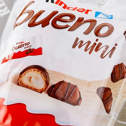 健达(Kinder) 缤纷乐迷你榛果威化牛奶巧克力制品 108g/袋 商品图3