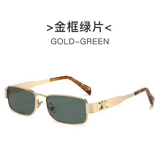 【夏季新款网红方框太阳眼镜】高级感潮防紫外线凯旋门时尚街拍墨镜 国庆假期出游 商品图8