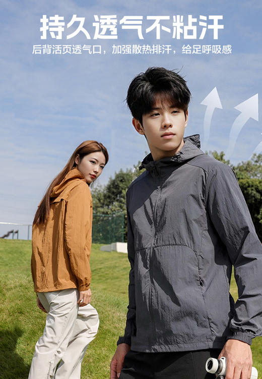 现货 臣禾【山系直角肩防晒衣】 钓鱼皮肤衣连帽休闲外套	JZ252010275 商品图1