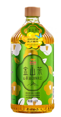 【集采】金龙鱼金山茶纯正山茶油1.6L
