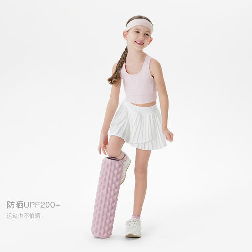 【凉感防晒】马克珍妮女童炫彩时尚运动背心2025年夏装新款550379 商品图1