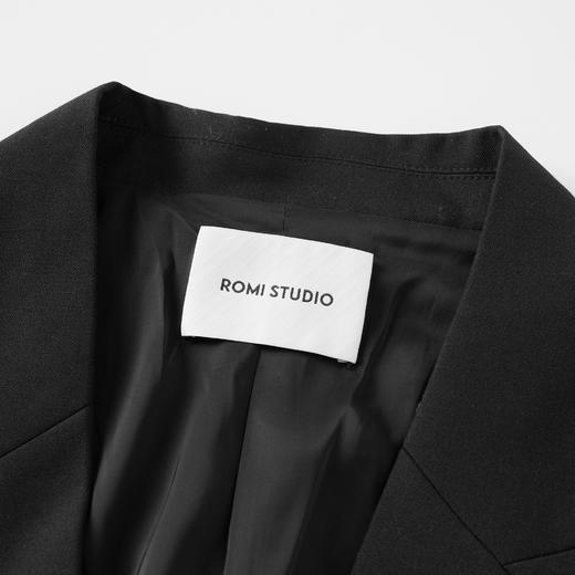 ROMI STUDIO【极简主义】廓版立裁宽松慵懒西装外套R28W036 商品图1