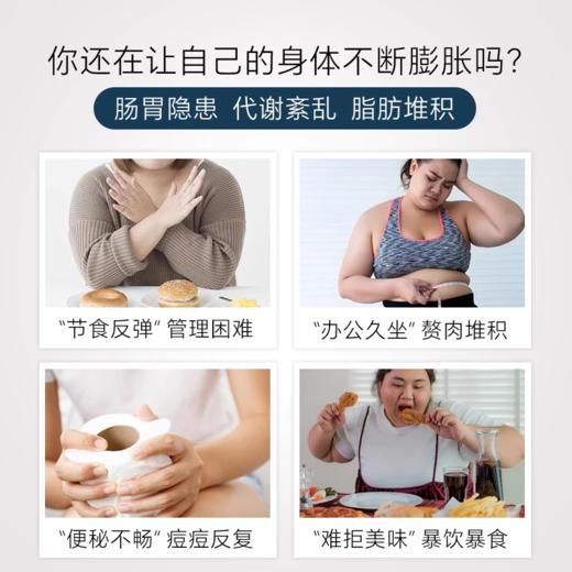 GLP-1轻体瘦子菌 1000亿复合益生菌AKK体重管理胶囊30粒  NS倍能适美国 商品图4