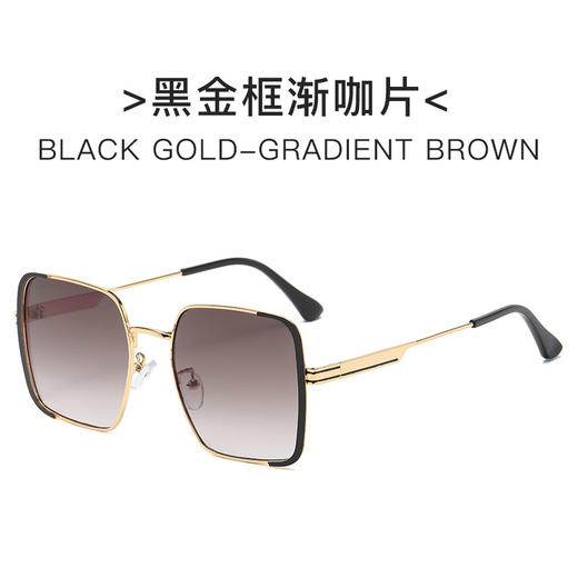 【韩版ins风浅色太阳镜】新款高级感墨镜 男款街拍旅行海边眼镜 国庆国庆假期出游 商品图8