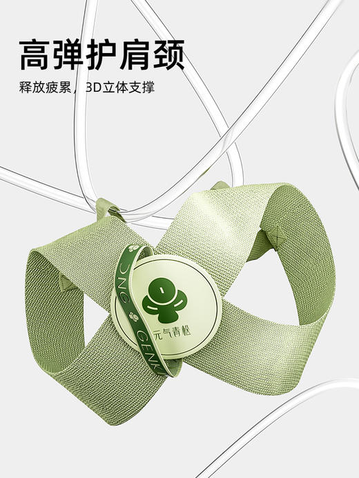 【自营】 元气达人 矫姿带驼背矫正器 3D支撑 高弹护颈肩 多规格 商品图2