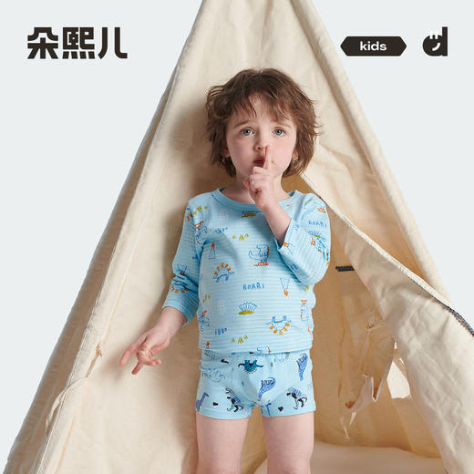 【双专利版型】朵熙儿儿童纯棉内裤4条装男女童平角裤中大童四角裤宝宝短裤头A类 商品图2