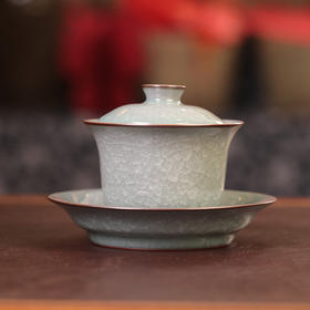 丁绍杰冰裂盖碗