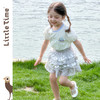 littletime女童T恤2025春夏新儿童洋气卡通水母印花短袖上衣半裙 商品缩略图0