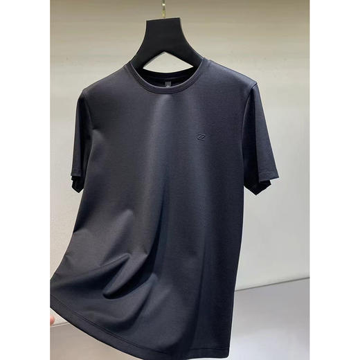 夏季新品柔软冰丝质感简约百搭男款短袖T恤   YH-99105* 商品图1