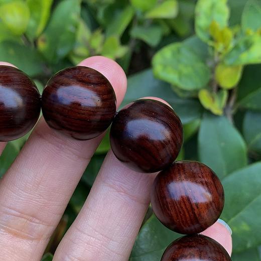 【青山特惠】1.8*13颗 沉水紫油梨 满纹海黄老料 h20 商品图4