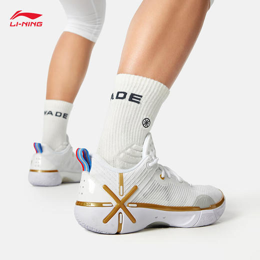 李宁韦德丨轻量高回弹篮球场地鞋男鞋25夏季柔软低帮篮球鞋ABPV021 商品图5