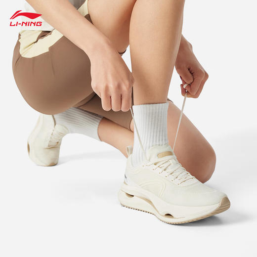 李宁惊鸿丨跑步鞋女鞋25春季新款缓震保护舒适百搭休闲运动鞋ARHV002 商品图10