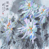 许固令《清幽图》国画原作68CM*68CM 手绘宣纸荷花斗方作品【GH0508】 商品缩略图1