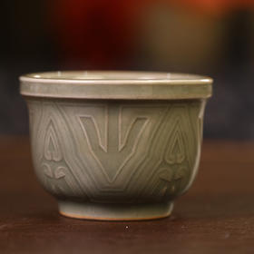陈先明龙窑柴烧杯