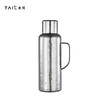 TAIC太可纯钛臻享保温壶焖茶壶保温瓶家用高档弹盖户外露营温显壶 瀚海蓝1.2L 商品缩略图0