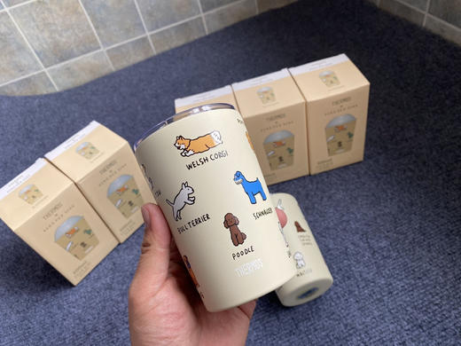 全网独家货  THERMOS膳魔师咖啡杯  300毫升

上次那个黄色和粉色的全部抢光了！

这次是新颜色奶茶色！！！！联名款！

304不锈钢超级好做工。 商品图2