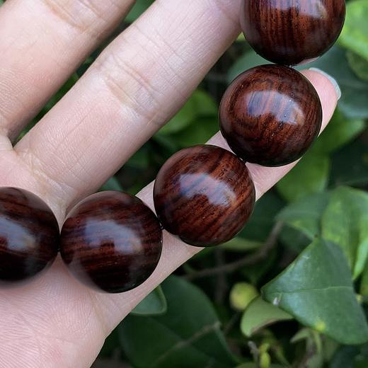 【青山特惠】1.8*13颗 沉水紫油梨 满纹海黄老料 h20 商品图3