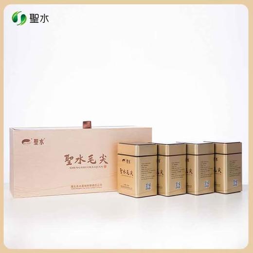 2025新茶 竹山圣水绿茶·圣水毛尖 400g(100g*4盒） 商品图0