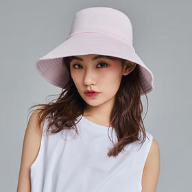 【分仓直发包邮】zauo冷感防晒渔夫帽（黑色/粉色）ZA.MZ.01.20.X2