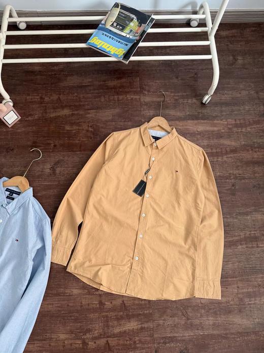 D041410新款配色！牛津纺长袖衬衫男士上衣 商品图10