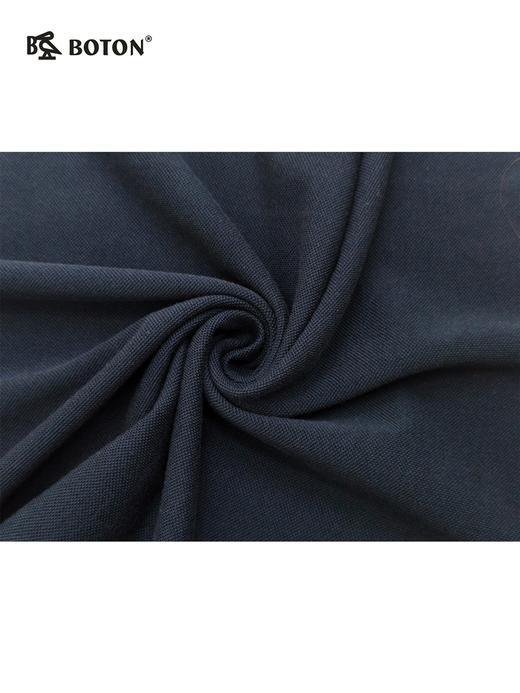 波顿女士条纹翻领POLO短袖连衣裙LD231222 商品图3