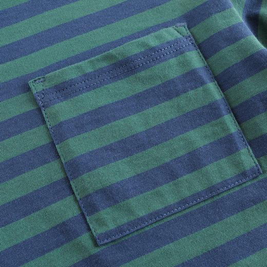 马克珍妮男童时尚条纹短袖T恤 儿童休闲上衣2025年夏装新款550811 商品图4