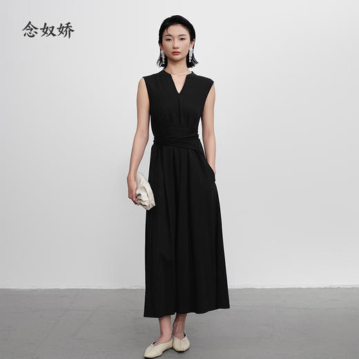 【商场同款】CND5480 “极简小黑裙” 舒适好穿 优雅显瘦 商品图1