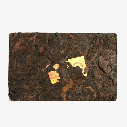 中粮-中茶2018年岁月黄金砖500克 古树黄片 熟茶砖 云南普洱茶熟茶/云南干仓直发 商品图5