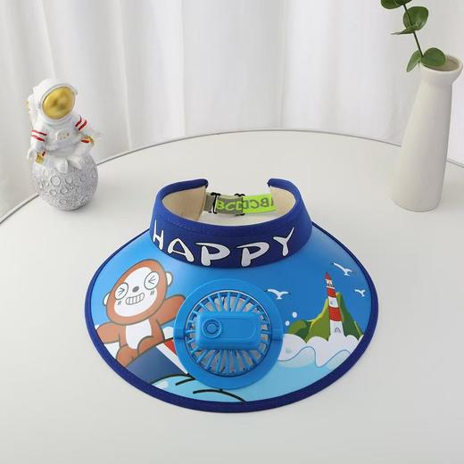 【YW】无忧购儿童夏季遮阳帽可充电卡通风扇帽（截单后7天发货) 商品图9