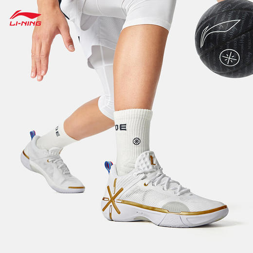 李宁韦德丨轻量高回弹篮球场地鞋男鞋25夏季柔软低帮篮球鞋ABPV021 商品图4