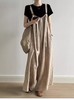 裁缝学苑AS461松弛感背带裤纸样女装盐系直筒阔腿大脚连体裤样板图纸 商品缩略图2