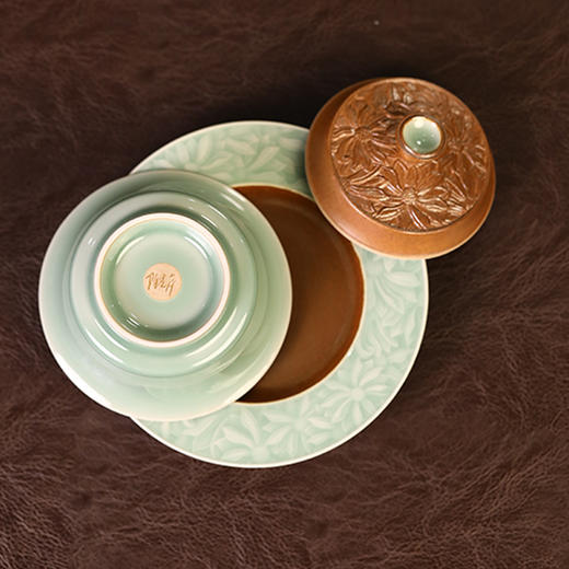 陈克萍菊唱盖碗 商品图3