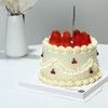 【草莓蛋糕】-新鲜芒果与百利脆脆片夹心，有进口动物淡奶油和混合乳脂奶油可选 商品缩略图1