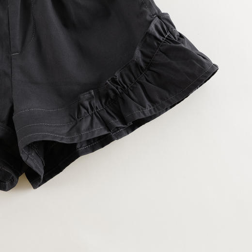 【柔软匹马棉】马克珍妮女童花边拼接短裤儿童裤子夏装新款550829 商品图4