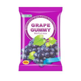 可康COCON 葡萄味软糖 100g/袋