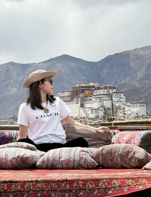 出口内销蔻家经典男女款老花T恤字母简洁棉T 商品图6