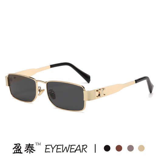 【夏季新款网红方框太阳眼镜】高级感潮防紫外线凯旋门时尚街拍墨镜 国庆假期出游 商品图1