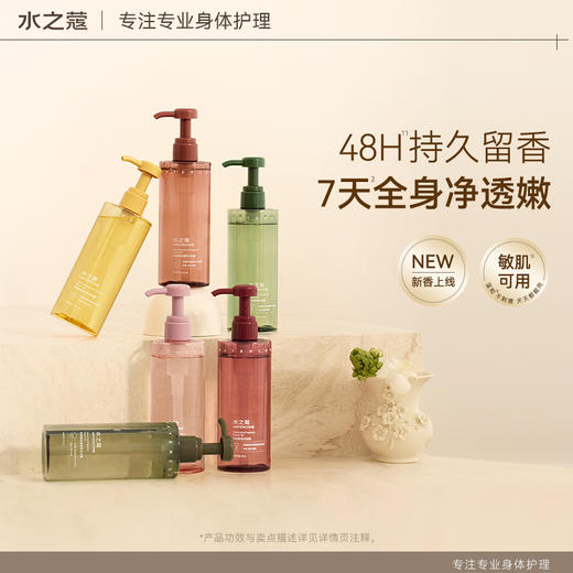 【任2件99元】【会员福利】水之蔻氛沐浴露全系列果酸嫩肤烟酰胺焕采水杨酸祛痘400ml 商品图2