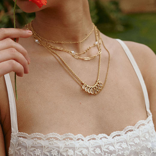 Garden of Eden 伊甸园系列 | 风铃叠戴项链套组 商品图5