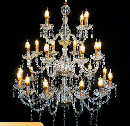 水晶吊灯圆碟款（运费自理） 商品图0