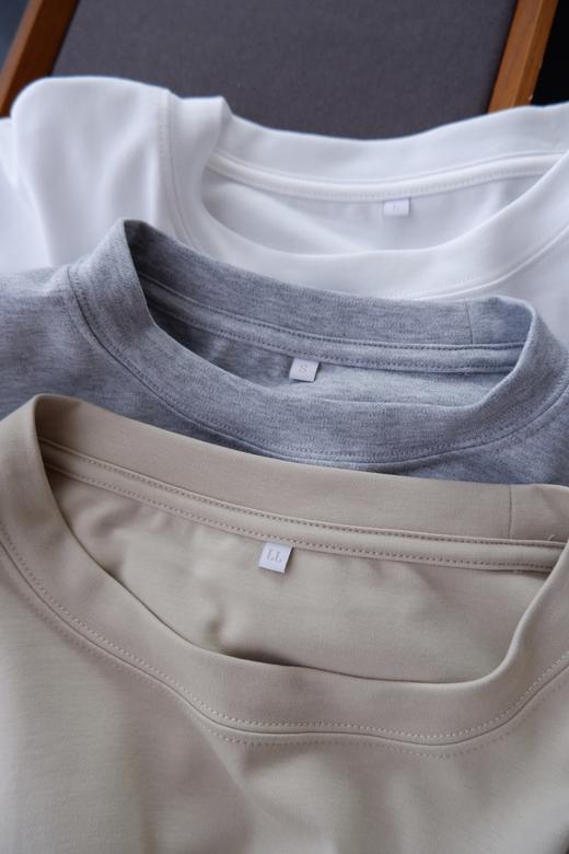 锡现 【纯纯的单】飞鸟家，贴布绣LOGO情侣款T恤 商品图10