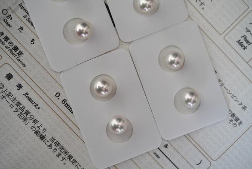 耳钉定制天团系列「天女  铂金灰 澳白」 商品图0