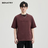 贝纳川双面字母立体中空绣短袖T恤ECF114004 商品缩略图1