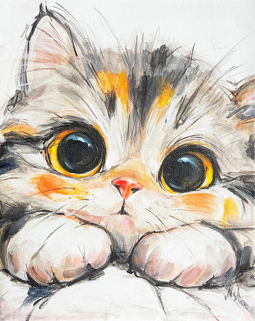 Edyta《小灰猫》原作 商品图0
