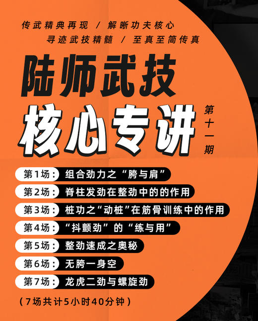 3.第三课：桩功之“动桩”在筋骨训练中的作用 商品图0
