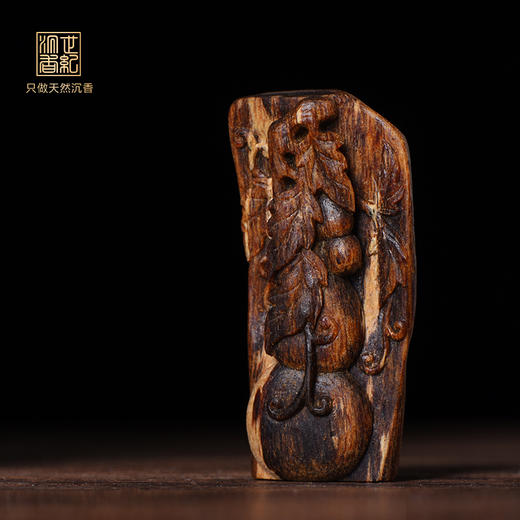 福禄丨天然芽庄白奇楠雕件 沉水级 4.45克 SP11129 商品图0