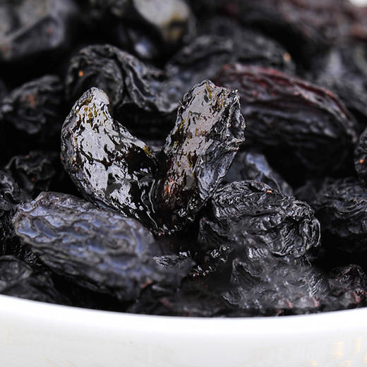 老果林·新疆喀什黑葡萄干 280g*2  颗颗圆润、饱满如黑色的珍珠 商品图3