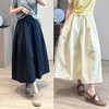 2025新款抗皱超态棉花苞裙12块裁片解构立裁灯笼半身裙遮肉长裙春款！ 商品缩略图0