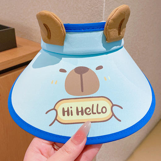 【YW】无忧购儿童空顶帽卡皮巴拉夏季防紫外线遮阳帽防晒帽（截单后7天发货) 商品图8